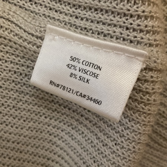 🎊HP🎊 Eileen Fisher open cardigan with stitching detail - Picture 6 of 6